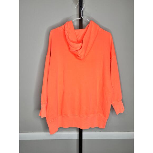 Free People Sprint to the Finish Hoodie Hot Watermelon Women's Size XS NWT - Picture 5 of 7